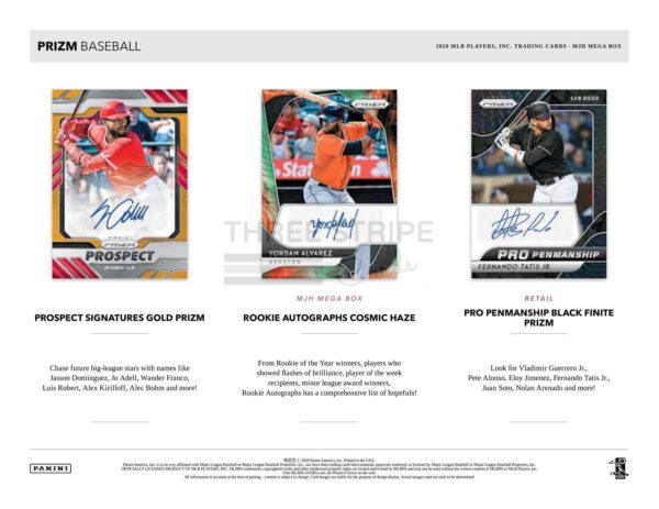 MLB 2020 Panini Prizm Baseball Mega Box - Image 3