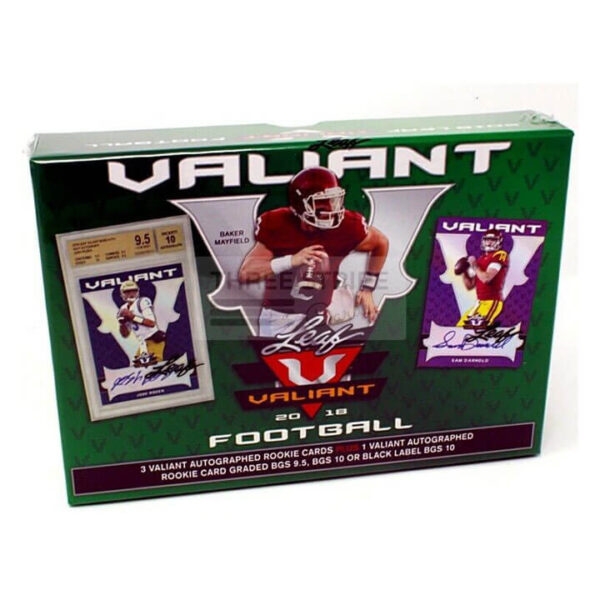 NFL 2018 Leaf Valiant Football Hobby Box