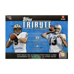 NFL 2010 Topps Tribute Football Hobby Box