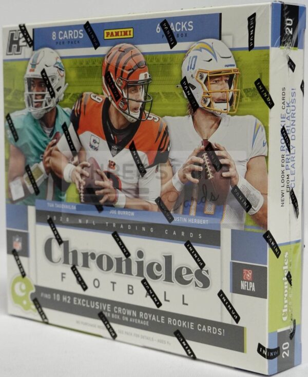 NFL 2020 Panini Chronicles Football Hybrid H2 Box