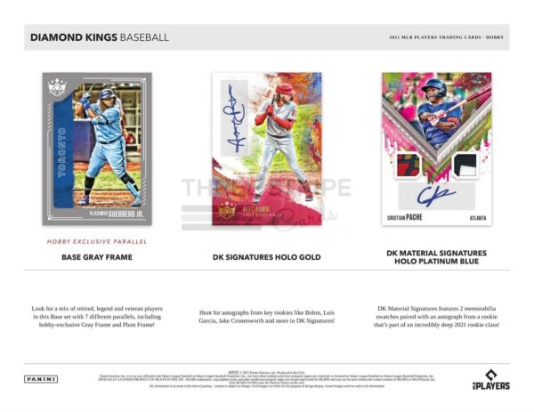 MLB 2021 Panini Donruss Diamond Kings Baseball Hobby Box - Image 2
