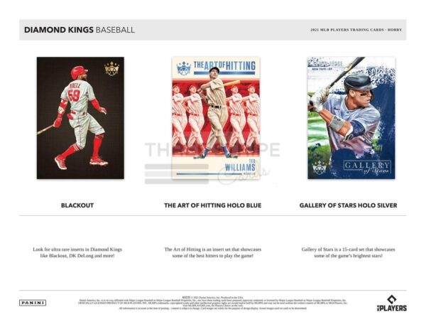 MLB 2021 Panini Donruss Diamond Kings Baseball Hobby Box - Image 3