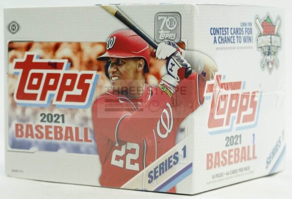 MLB 2021 Topps Series 1 Baseball Jumbo Box