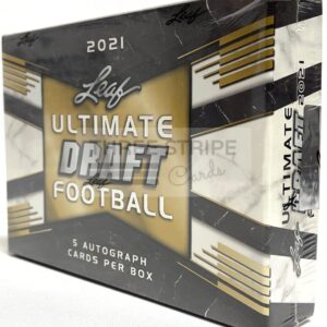 NFL 2021 Leaf Ultimate Draft Football Hobby Box