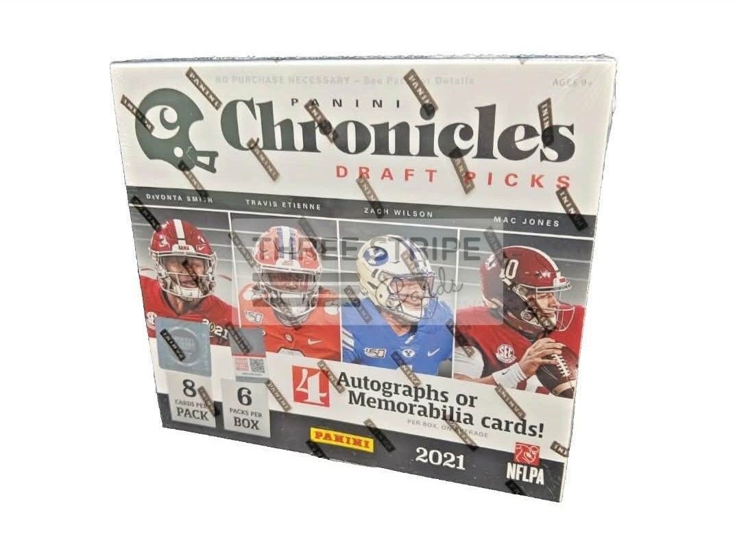 NFL 2021 Panini Chronicles Draft Picks Football Hobby Box