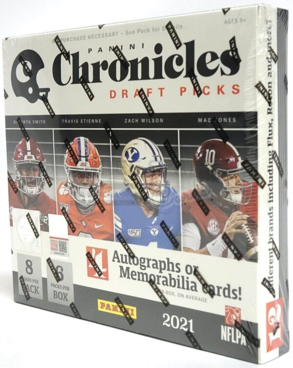 NFL 2021 Panini Chronicles Draft Picks Football Hobby Box