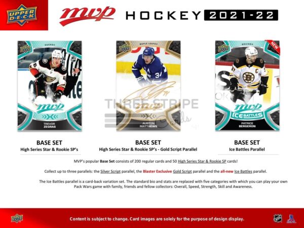 NHL 2021/22 Upper Deck MVP Hockey Retail Box - Image 2