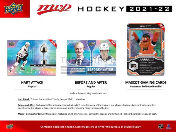 NHL 2021/22 Upper Deck MVP Hockey Retail Box - Image 3