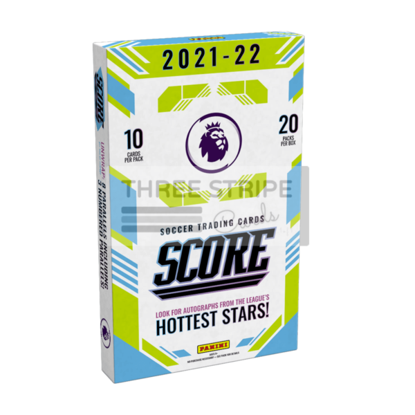 EPL 2021/22 Panini Score Premier League Soccer Retail Box