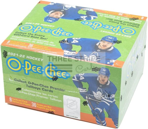 NHL 2021/22 O-Pee-Chee Hockey Retail Box