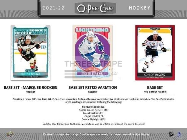 NHL 2021/22 O-Pee-Chee Hockey Retail Box - Image 2