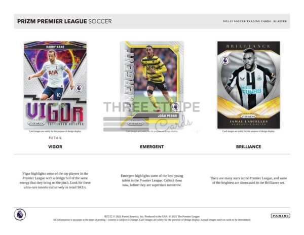 EPL 2021/22 Panini Prizm Premier League Soccer Blaster Box - Image 3