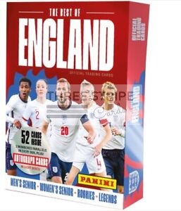 2022 Panini The Best of England Soccer Card Box