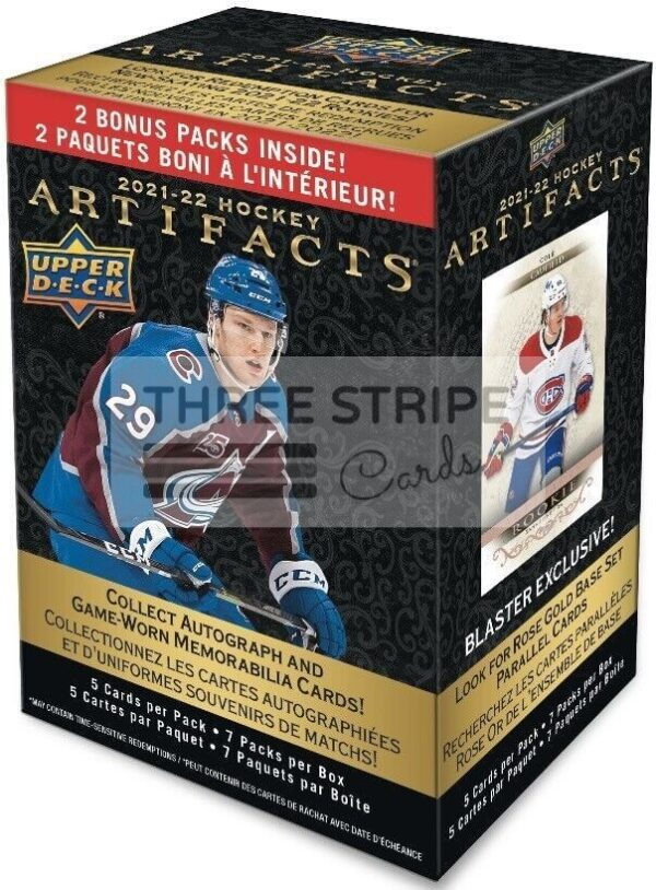 NHL 2021/22 Upper Deck Artifacts Hockey Blaster Box