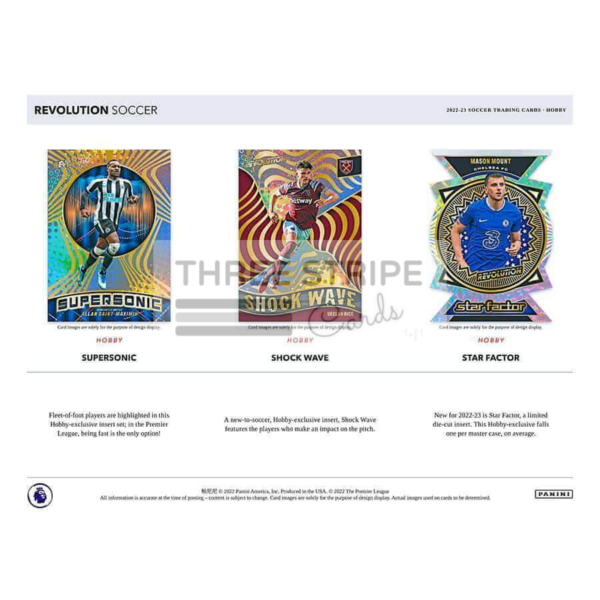 EPL 2022/23 Panini Revolution Soccer Hobby Box - Image 2