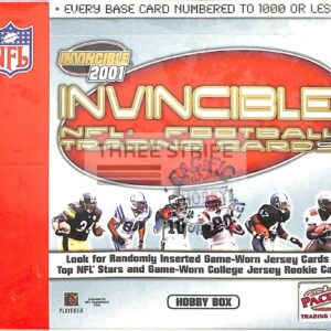 NFL 2001 Pacific Invincible Football Hobby Box