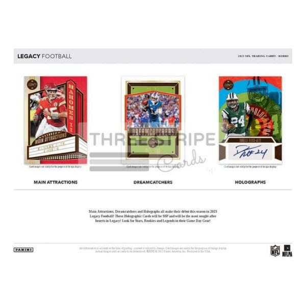 NFL 2023 Panini Legacy Football Hobby Box - Image 3