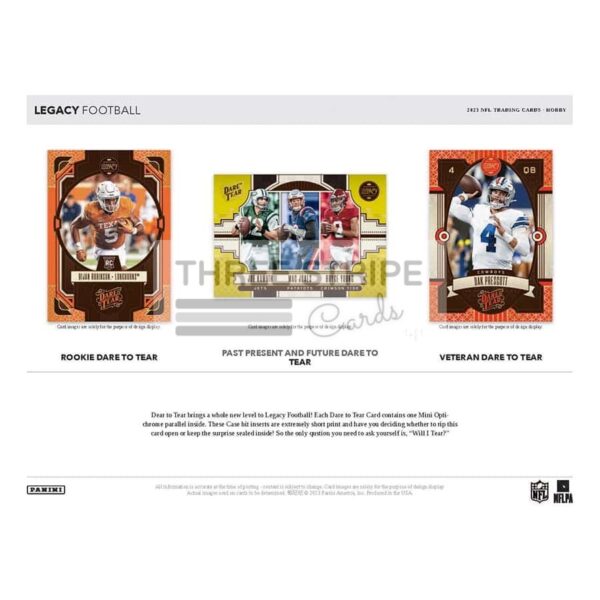 NFL 2023 Panini Legacy Football Hobby Box - Image 4