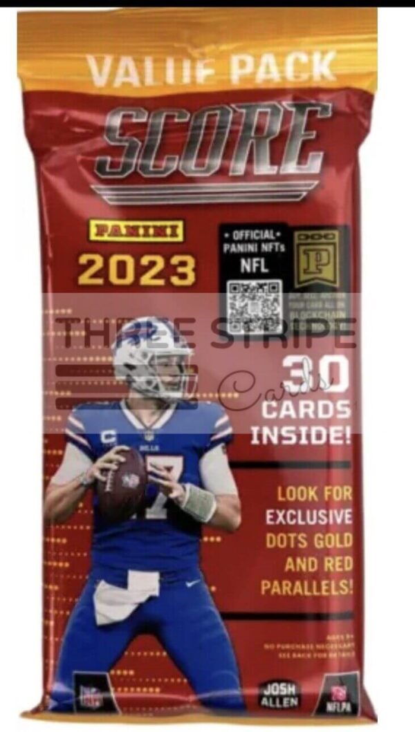 NFL 2023 Panini Score Football Value Fat Pack