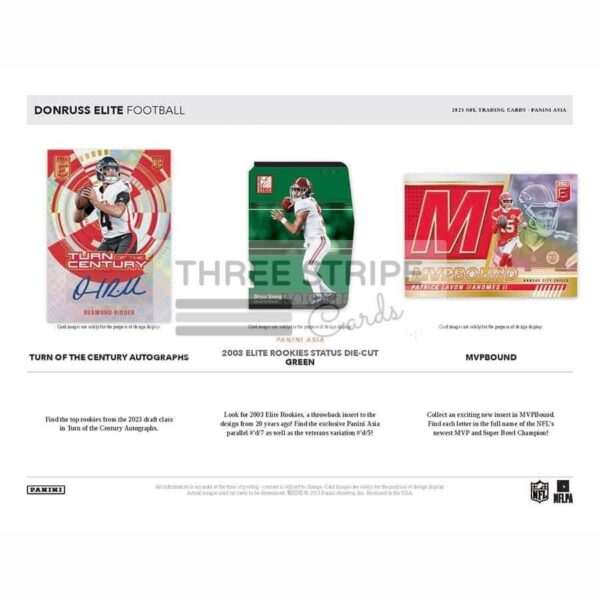 NFL 2023 Panini Donruss Elite TMall Asia Football Box - Image 2
