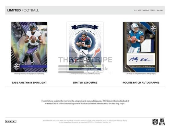 NFL 2023 Panini Limited Football Hobby Box - Image 2