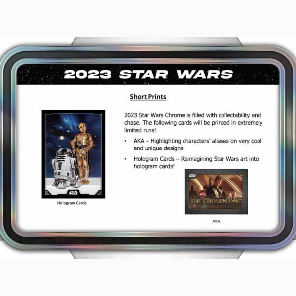STAR WARS 2023 Topps Star Wars Flagship Value Blaster Box - Image 3
