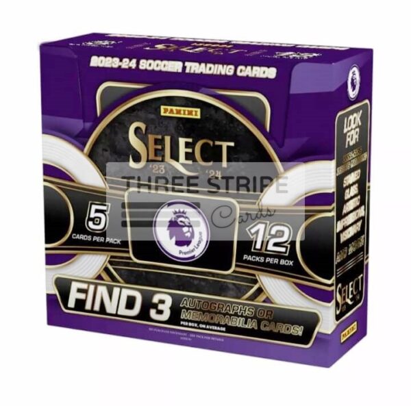 EPL 2023/24 Panini Select Premier League Soccer Hobby Box