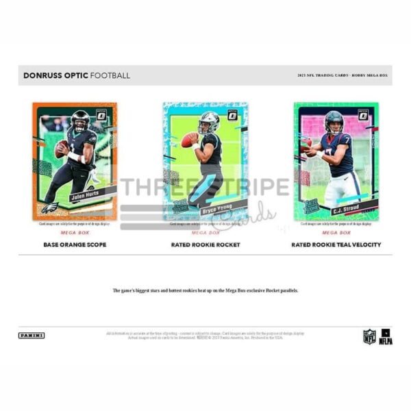 NFL 2023 Panini Donruss Optic Football Mega Box - Image 2