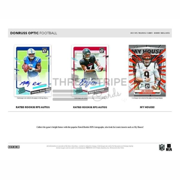 NFL 2023 Panini Donruss Optic Football Mega Box - Image 3