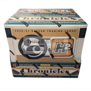 UEFA 2020/21 Panini Chronicles Hybrid H2 Soccer Box