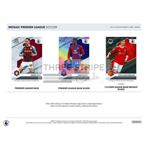 EPL 2021/22 Panini Mosaic Soccer Hobby Box - Image 2