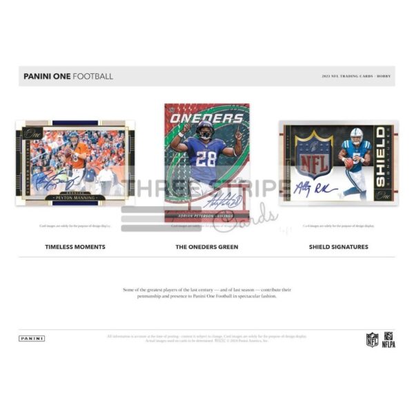 NFL 2023 Panini One Football Hobby Box - Image 3