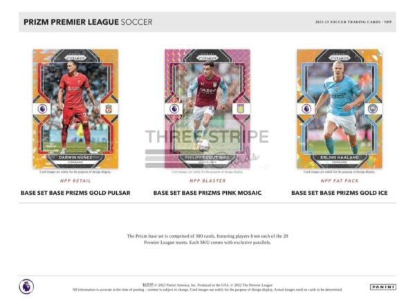 EPL 2022/23 Panini Prizm Premier League Soccer Retail Box - Image 2