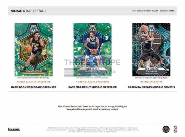 NBA 2023/24 Panini Mosaic Basketball Hobby Blaster Box - Image 2