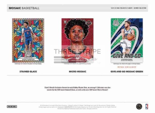 NBA 2023/24 Panini Mosaic Basketball Hobby Blaster Box - Image 4