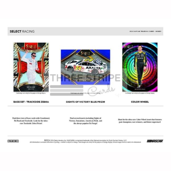 NASCAR 2024 Panini Select Racing Hobby Box - Image 2