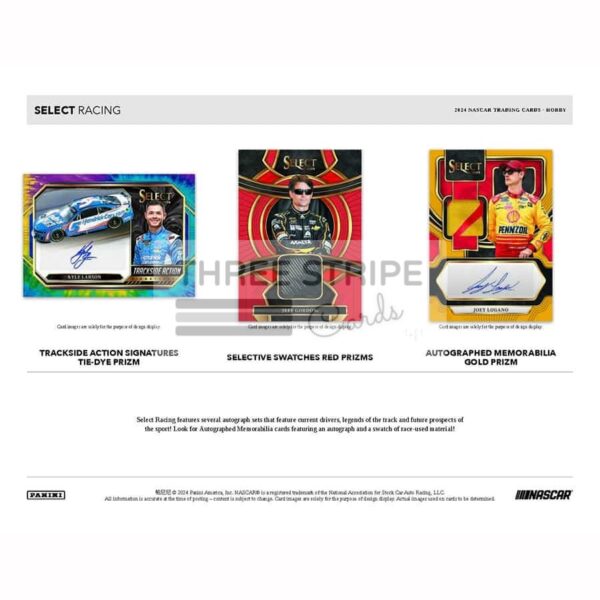 NASCAR 2024 Panini Select Racing Hobby Box - Image 3