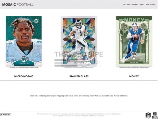 NFL 2024 Panini Mosaic Football Jumbo Value Box - Image 4