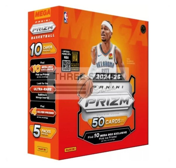 NBA 2024/25 Panini Prizm Basketball Mega Box