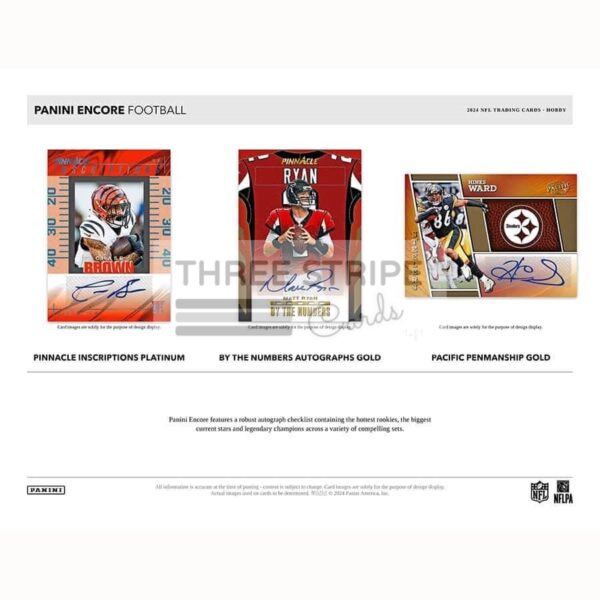 NFL 2024 Panini Encore Football Hobby Box - Image 3