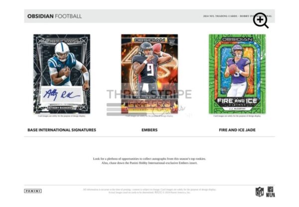 NFL 2024 Panini Obsidian Football International Box - Image 2