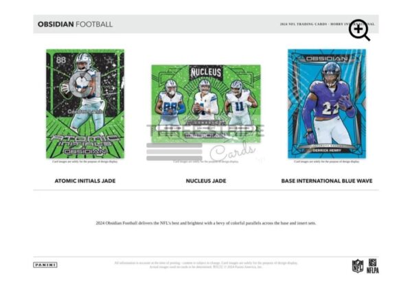 NFL 2024 Panini Obsidian Football International Box - Image 3