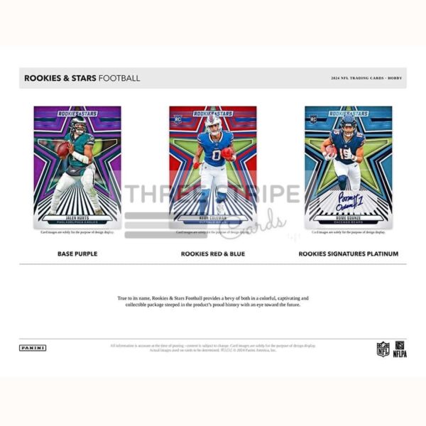 NFL 2024 Panini Rookies & Stars Football Hobby Box - Image 2