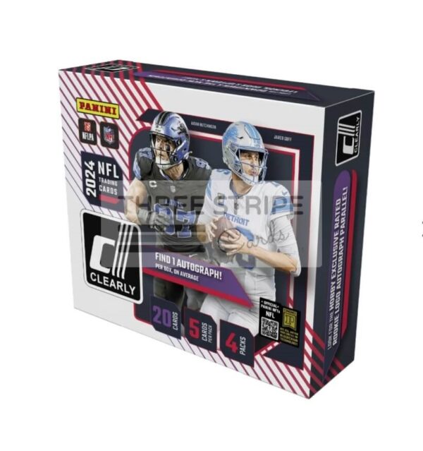 NFL 2024 Panini Clearly Donruss Football Hobby Box