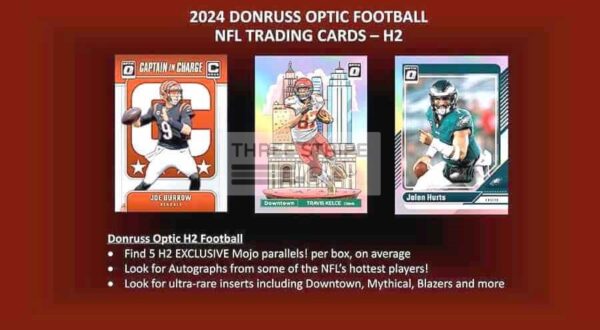 NFL 2024 Panini Donruss Optic Hybrid H2 Football Box - Image 2