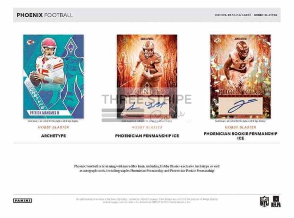 NFL 2024 Panini Phoenix Football Blaster Box - Image 4