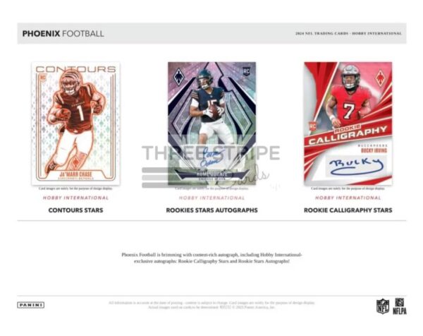 NFL 2024 Panini Phoenix International Football Mega Box - Image 2