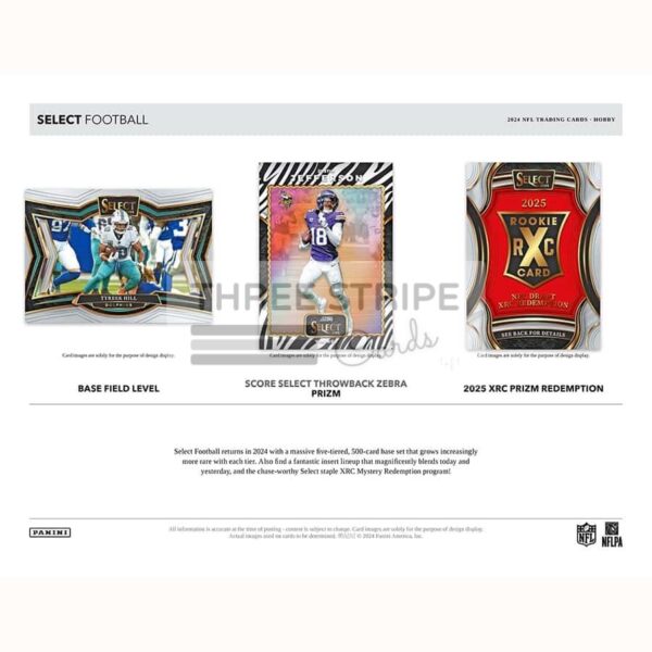 NFL 2024 Panini Select Football Hobby Box - Image 2